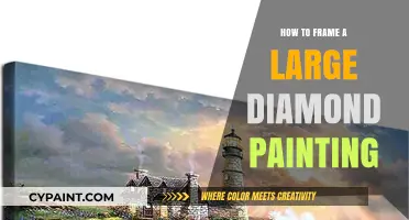 Mastering the Art: Framing Your Large Diamond Painting Like a Pro