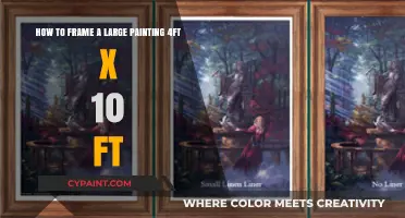 Master Framing a 4ft x 10ft Large Painting: Expert Tips & Techniques