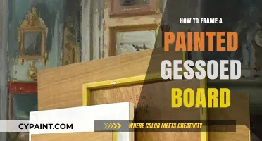 Mastering the Art: Framing Your Painted Gessoed Board Like a Pro