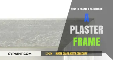 Framing Art: Plaster Frame Perfection