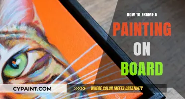 Mastering the Art: Framing Your Board Painting Like a Pro