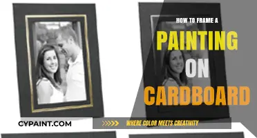 Creative Cardboard Framing: A Step-by-Step Guide to Displaying Your Art