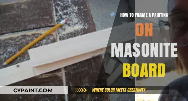 Mastering Masonite: A Step-by-Step Guide to Framing Your Painting