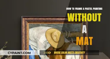 Framing Pastel Paintings: No Mat, No Problem