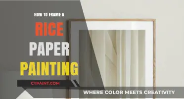 Mastering the Art of Framing Rice Paper Paintings: A Step-by-Step Guide