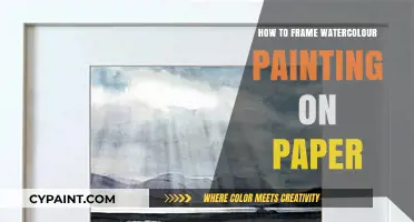 Mastering the Art of Framing Watercolour Paintings on Paper