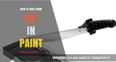Master Free Form Cutting in Paint: Creative Techniques for Unique Art