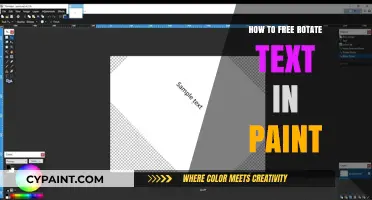 Mastering Text Rotation: A Simple Guide to Free Rotating Text in Paint