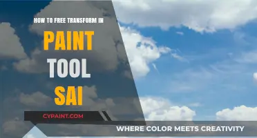 Mastering Free Transform in Paint Tool SAI: A Step-by-Step Guide