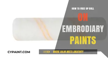 Effective Tips to Free Up Roll-On Embroidery Paints Easily