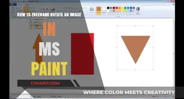 Mastering Freehand Rotation: MS Paint Image Tricks