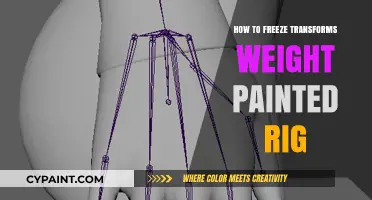 Mastering Rig Preservation: Freeze Transforms in Weight-Painted Rigs