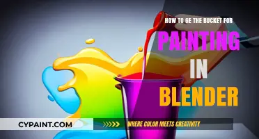 Blender's Paint Bucket: Quick Guide to Getting Started