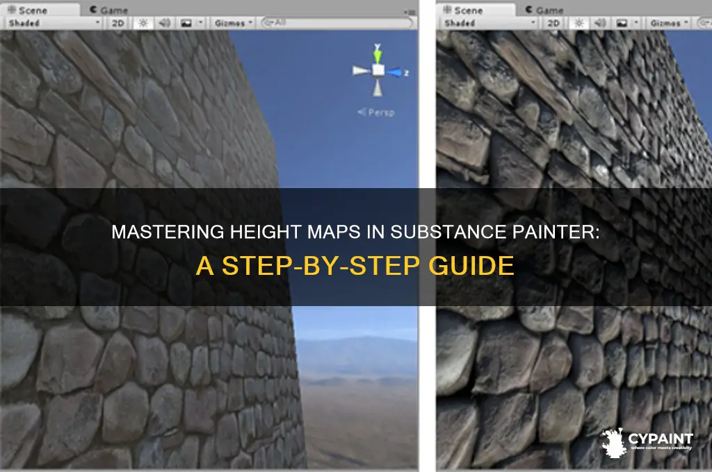 Mastering Height Maps In Substance Painter: A Step-By-Step Guide | CyPaint
