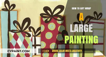 Master the Art of Gift Wrapping Oversized Paintings: A Step-by-Step Guide