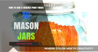 Create Stunning Crackle Paint Finishes on Mason Jars: Easy DIY Guide