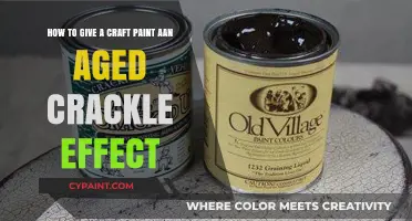 Mastering the Aged Crackle Effect with Craft Paint Techniques