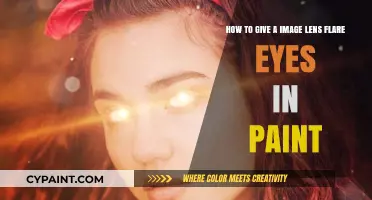 Add Lens Flare Eye Effects in Paint: A Creative Guide