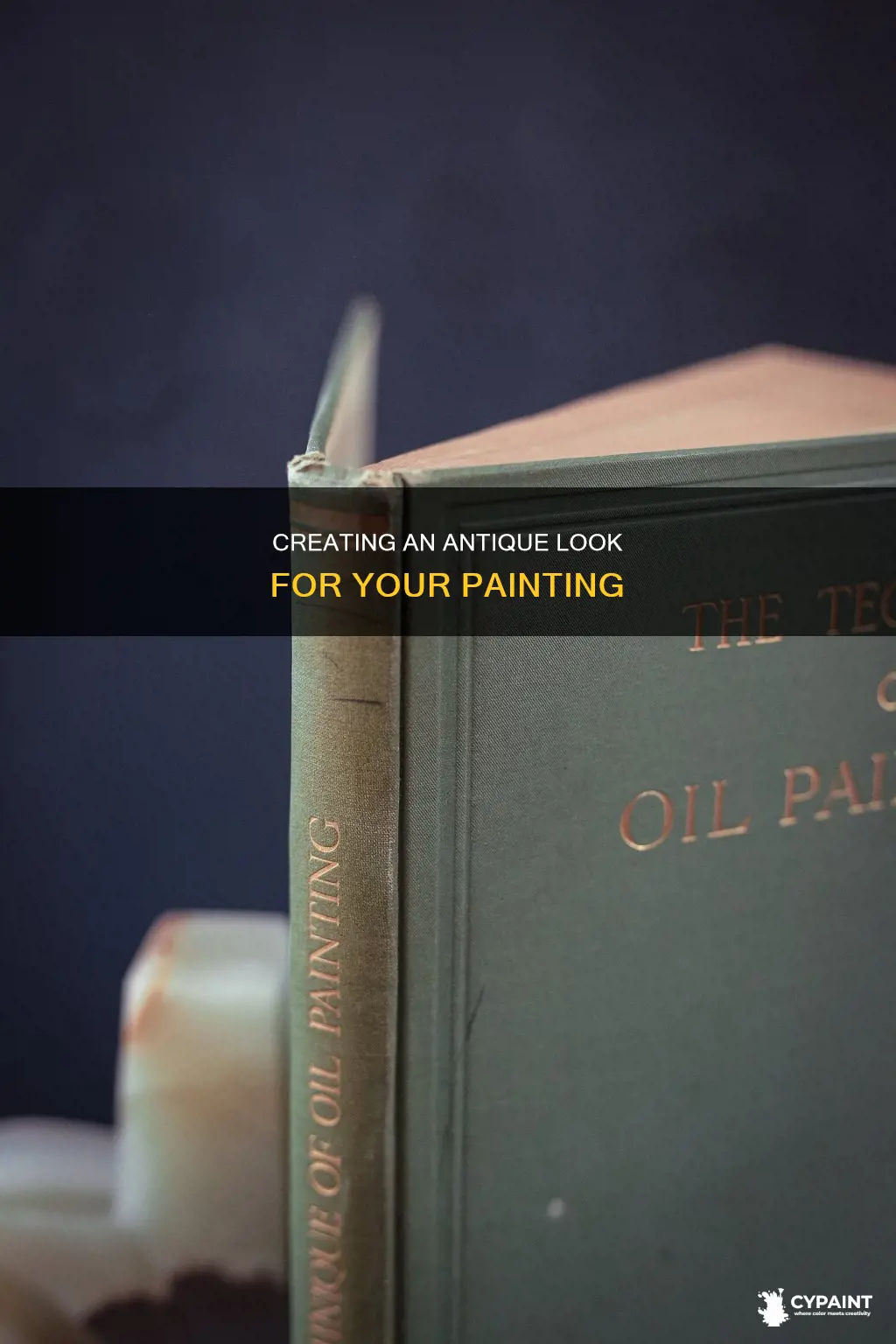 how to give a painting the look of age