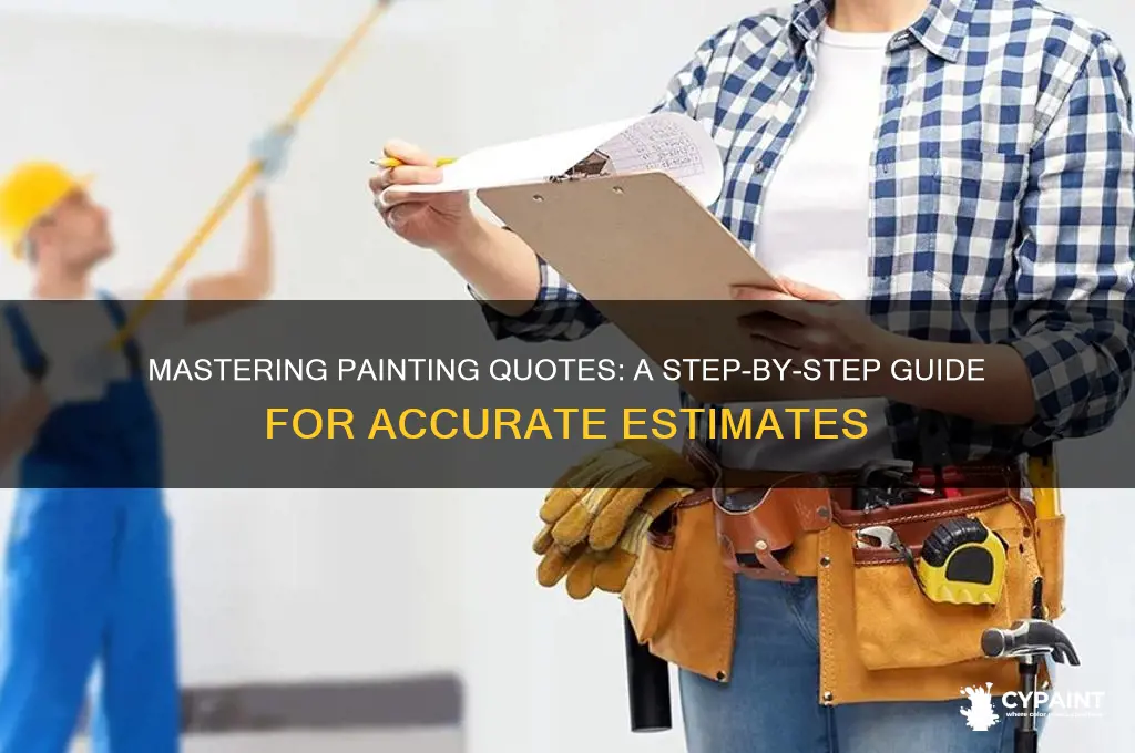 how to give a quote for painting