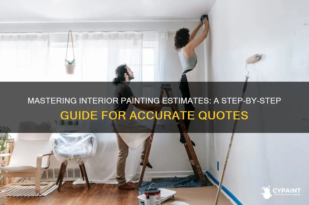 how to give an estimate for interior painting