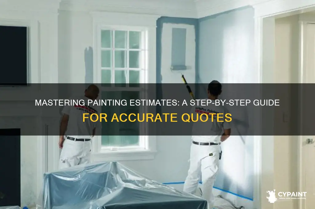how to give an estimate for painting