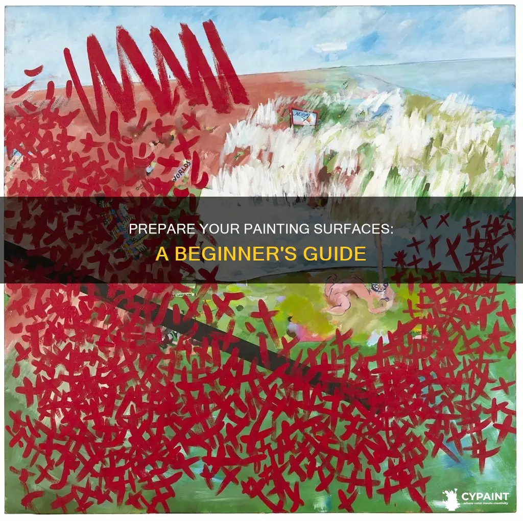how to give an introduction to painting surfaces supports