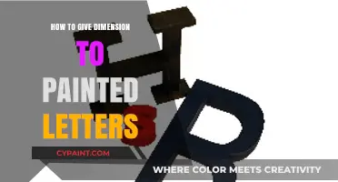 Add Depth to Your Art: Techniques for Dimensional Painted Letters