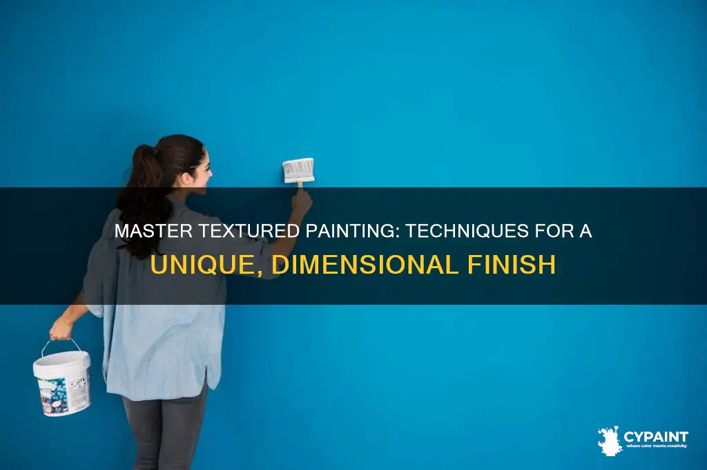 how to give paint a textured look