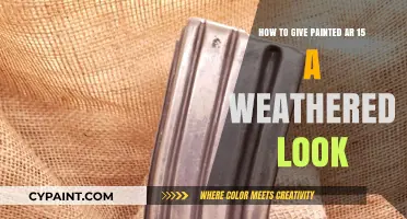 Creating a Weathered Look for Your Painted AR-15