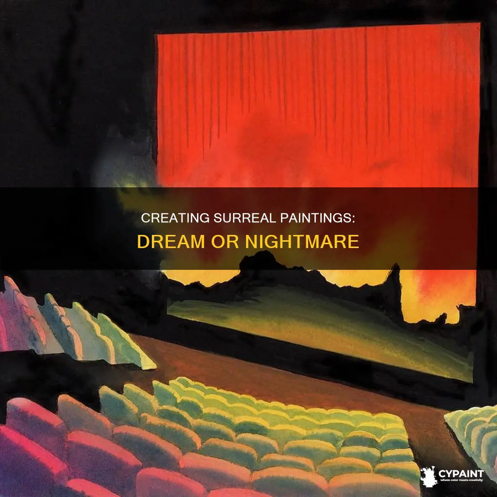 how to give paintings a dream or nightmare feel