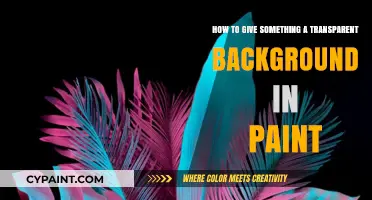 Removing Backgrounds: Making Objects Transparent in Paint