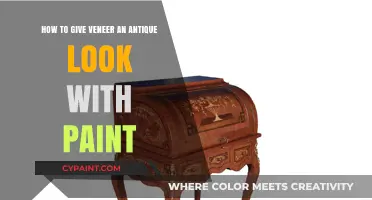 Creating Antique Veneer Charm with Paint
