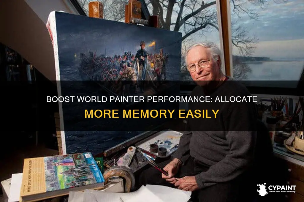 how to give world painter more memory