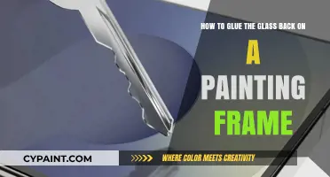 Easy Guide to Reattaching Glass on Painting Frames with Glue