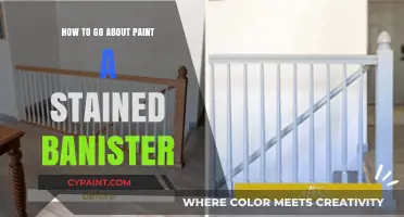 Revamp Your Stained Banister: A Step-by-Step Painting Guide