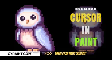 Mastering Paint: Quick Tips to Return to Cursor Position Easily