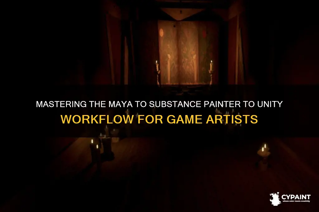 how to go from maya to substance painter to unity