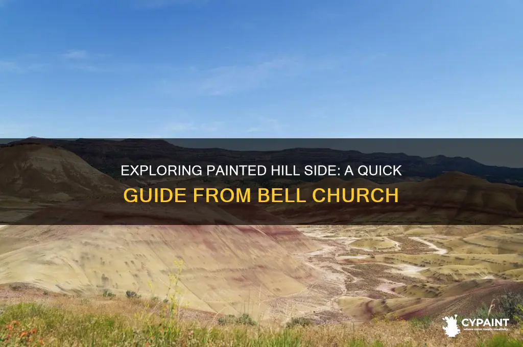 how to go to painted hill side from bell church