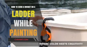 Master Ladder Painting: Securely Hook Your Bucket for Effortless Work