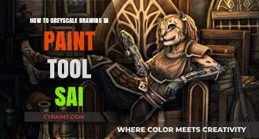 Master Greyscale Drawing Techniques in Paint Tool SAI: A Step-by-Step Guide