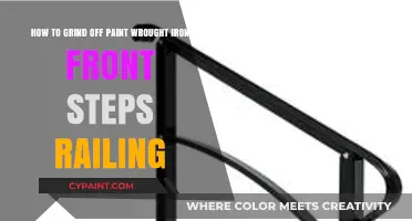 Grinding Paint Off Wrought Iron Railings: A Step-by-Step Guide
