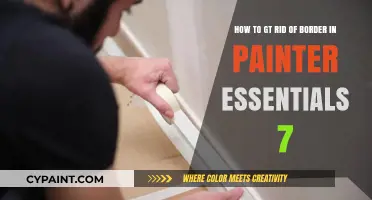 Remove Borders in Painter Essentials 7: A Quick Guide