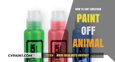 Effective Methods to Safely Remove Livestock Paint from Animals