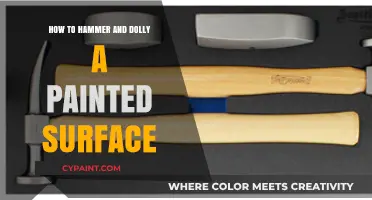 Mastering Hammer and Dolly Techniques on Painted Surfaces: A Step-by-Step Guide