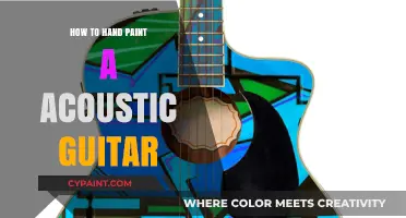 Master Hand Painting: Transform Your Acoustic Guitar with Creative Techniques