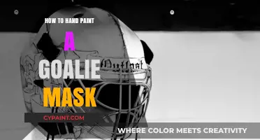 Mastering the Art of Hand-Painting a Goalie Mask: A Step-by-Step Guide