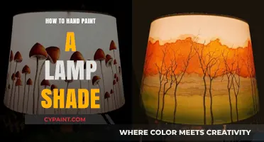 Creative DIY: Hand-Painting a Lamp Shade for Unique Home Decor