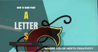 Mastering the Art of Hand Painting a Letter S: Step-by-Step Guide