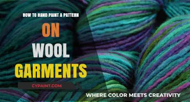 Hand-Painted Wool: Creating Unique Patterns on Garments